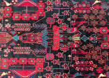 5m Vintage Persian Nahavand Hall Runner