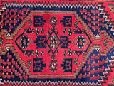 Tribal Persian Zanjan Rug 2x1.3m