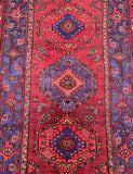 Coffee Table To Room Size Handmade Persian Khamseh Rug