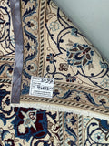 Vintage Persian Nain Rug 4x3m