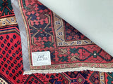 Tribal Persian Khamseh Rug 2x1.3m