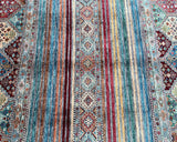 2.4x1.7m Afghan Royal Kazak Rug