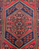 Tribal Persian Zanjan Rug 2x1.3m