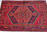 Dense Quality Authentic Handmade Tribal Persian Zanjan Rug 2x1.3m For Perth Homes.