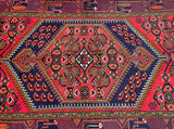 Tribal Persian Zanjan Rug 2x1.3m