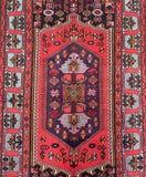 Dense quality woollen handmade Persian village Zanjan rug 208x126cm