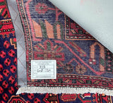 Tribal Persian Zanjan Rug 2.1x1.3m