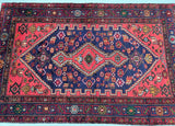 Tribal Persian Khamseh Rug 1.9x1.3m