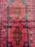Vintage Afghan Balouchi Rug 1.5x0.9m