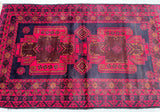 Vintage Afghan Balouchi Rug 1.5x0.9m