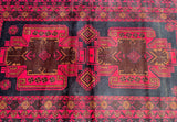 Vintage Afghan Balouchi Rug 1.5x0.9m