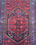 Tribal Persian Khamseh Rug 2.2x1.35m