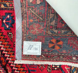 Tribal Persian Khamseh Rug 2.2x1.35m