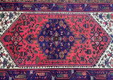 Tribal Persian Zanjan Rug 2x1.3m