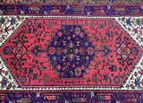 Tribal Persian Zanjan Rug 2x1.3m