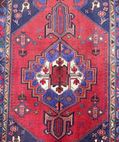 Tribal Persian Khamseh Rug 2x1.25m