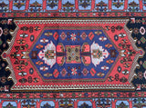 Tribal Persian Zanjan Rug 2x1.3m