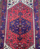 Village Persian Zanjan Rug 2.1x1.35m