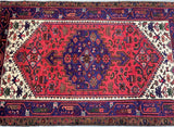 Village Persian Zanjan Rug 2.1x1.35m