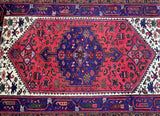 Village Persian Zanjan Rug 2.1x1.35m