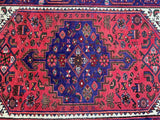 Village Persian Zanjan Rug 2.1x1.35m