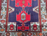 Tribal Persian Zanjan Rug 2.2x1.3m
