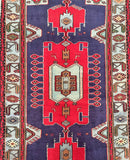 Tribal Persian Zanjan Rug 2.2x1.3m
