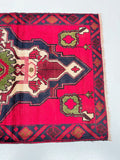 1.6x0.9m Vintage Afghan Balouchi Rug