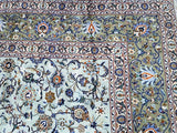 4.2x3.1m Persian Kashan Rug Signed