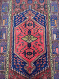 Tribal Persian Khamsen Rug 2.25x1.25m