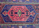 Tribal Persian Khamsen Rug 2.25x1.25m