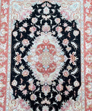 Masterpiece Hand Knotted Persian Tabriz Rug 152x102cm