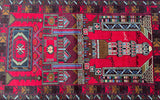 1.5x0.9m Afghan Balouchi Prayer Rug