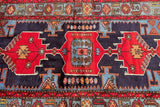 Authentic Handmade Village Persian Khamseh Rug