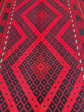 3.9x2.5m Vintage Afghan Meymaneh Kilim Rug