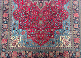 Persian Shahreza Qum Rug 2.15x1.35m