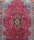 Rare Authentic Handmade Persian Shahreza Qum Rug For Australian Homes.