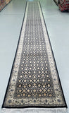 6m Oriental Herati Jaipur Hall Runner
