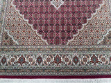 Indian Tabriz Mahi Rug 3.1x2m