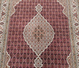 Indian Tabriz Mahi Rug 3.1x2m