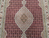 Indian Tabriz Mahi Rug 3.1x2m