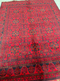 2.2x1.7m Tribal Afghan Kunduz Rug