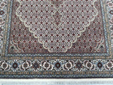 Indian Tabriz Mahi Rug 2.5x1.7m