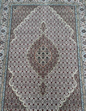 Indian Tabriz Mahi Rug 2.5x1.7m