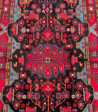 Room Size Authentic Handmade Persian Nahavand Rug 3x1.6m