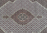 Indian Tabriz Mahi Rug 2.5x1.7m