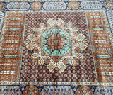 2.5x2m Mamluk Afghan Super Kazak Rug