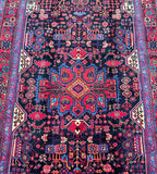 3.1x1.8m Vintage Persian Nahavand Rug