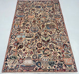 Treasure Design Persian Kashmar Rug 2x1.25m