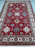 3.2x2.1m Caucasian Afghan Royal Kazak Rug